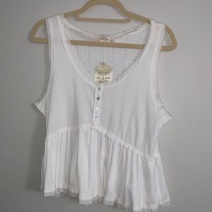 Altar’d State Peplum Tank